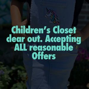 Children’s clothing and shoes